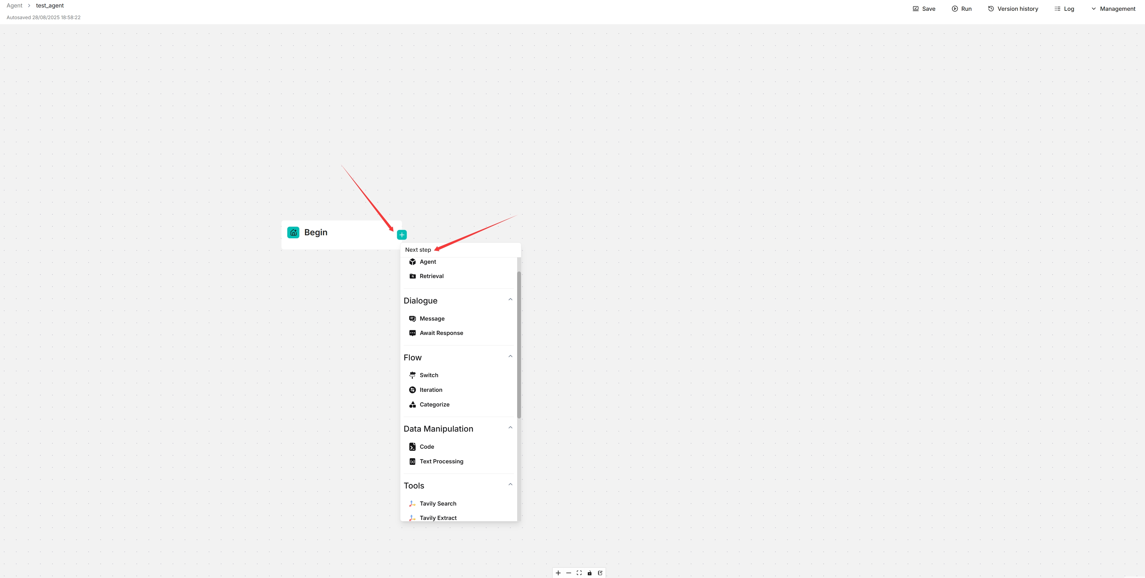add component