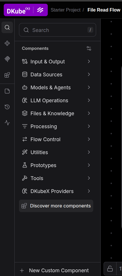 Component categories